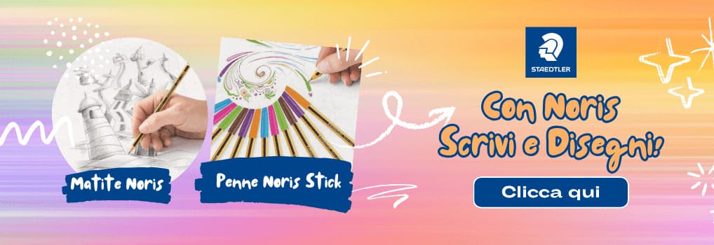 Con Noris scrivi e disegni