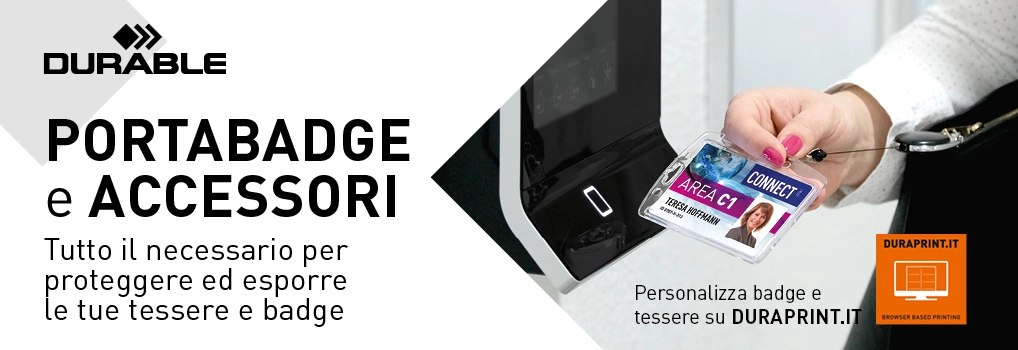 Durable Portabadge e Accessori
